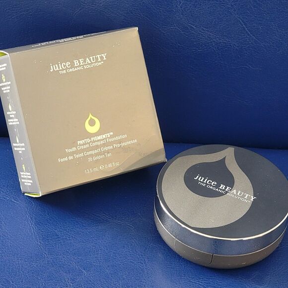 Juice Beauty Golden Tan Phyto-Pigments Youth Cream Compact Foundation Golden Tan - Picture 9 of 13